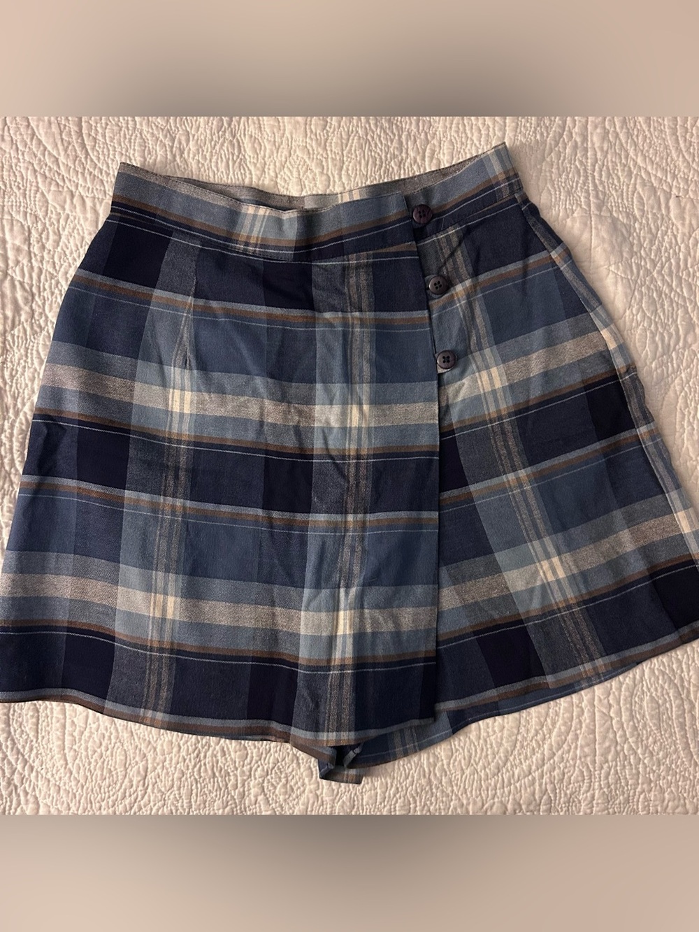 New York Style • Vintage Faux Wrap Skort